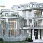 طراحی ویلا کلاسیک