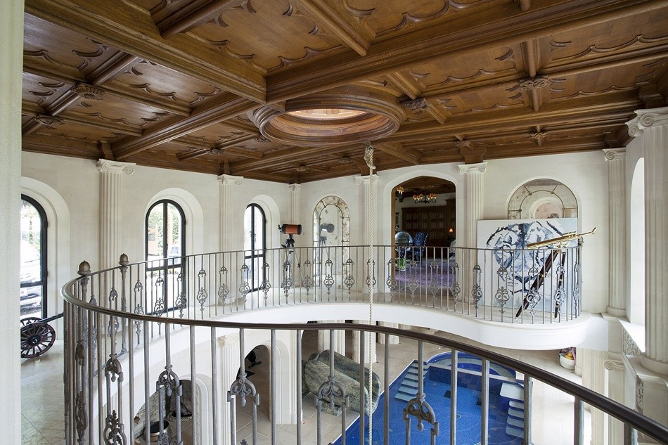 پی ریزی بنای ویلا