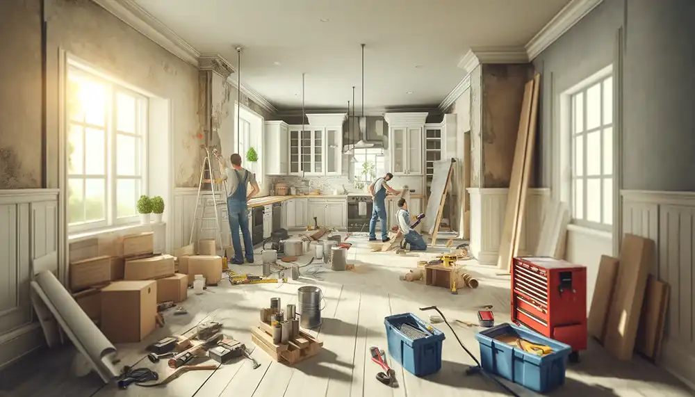 بازسازی ویلا