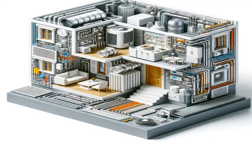 اجزای اصلی پلان خانه ویلایی