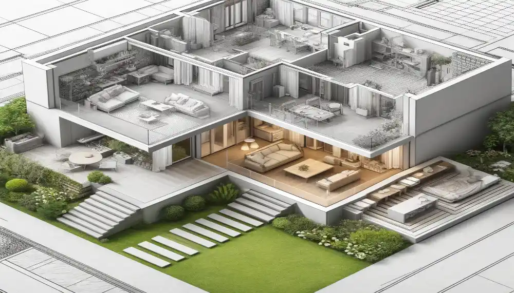 نکات مهم در طراحی نقشه خانه ویلایی