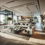 طراحی باغ ویلا 1000 متری