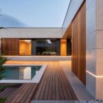 طراحی باغ ویلای ساده