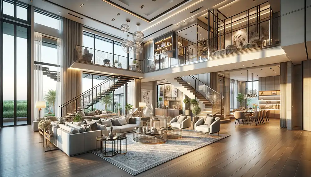 طراحی داخلی خانه ویلایی