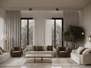 طراحی داخلی ویلا مدرن