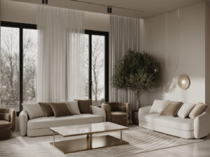 طراحی داخلی ویلا مدرن