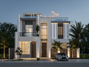 طراحی ویلا مدرن