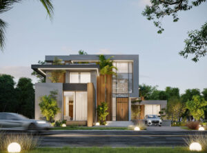 ایده طراحی ویلا