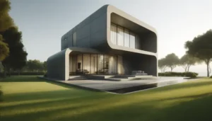 طراحی نمای ویلا