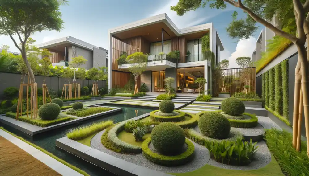 طراحی نمای ویلا