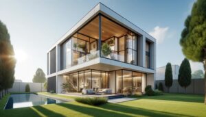 طراحی ویلا مدرن کوچک
