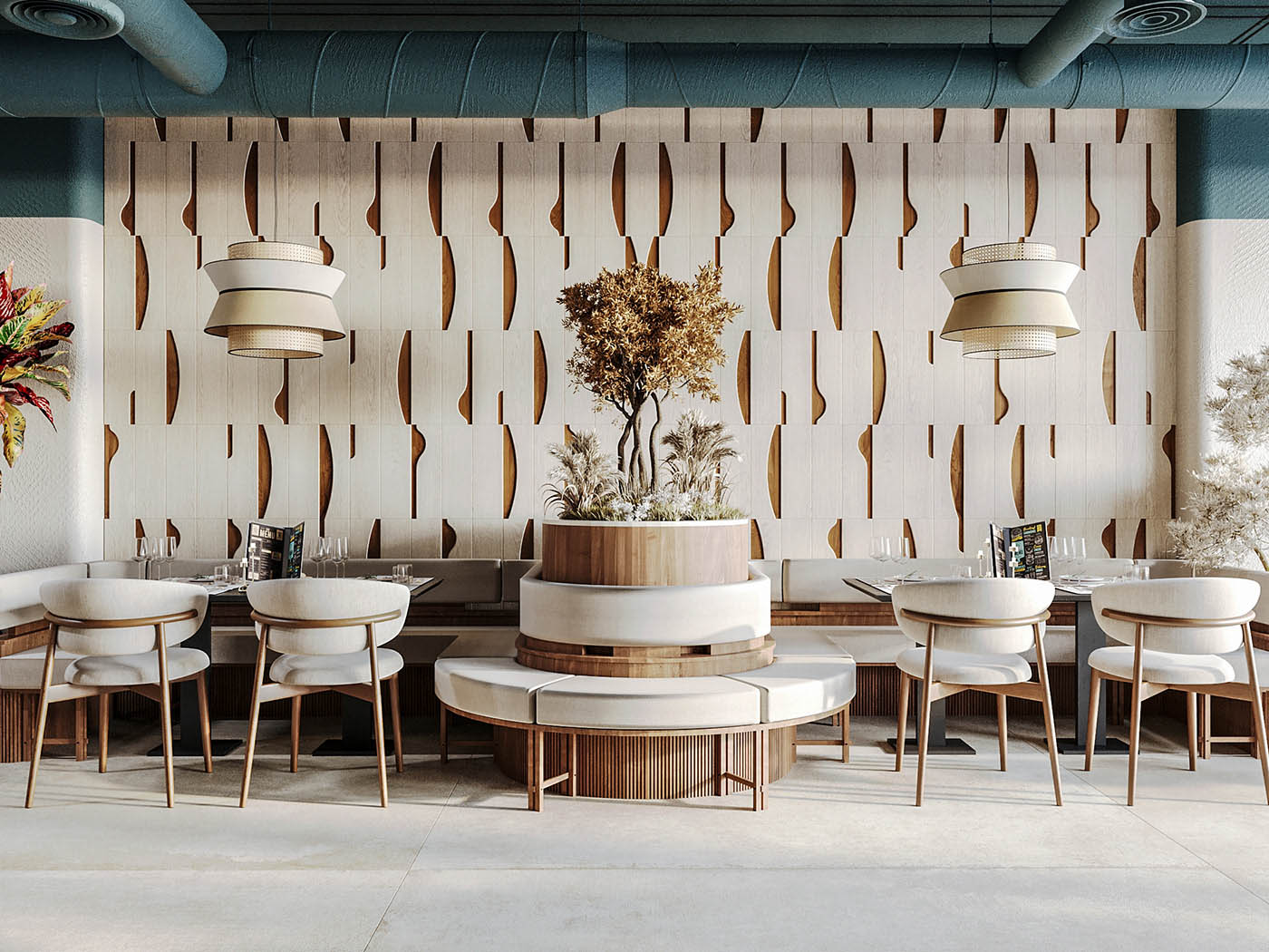 دکوراسیون داخلی رستوران