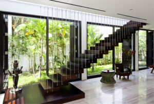 طراحی فضای سبز خانه ویلایی