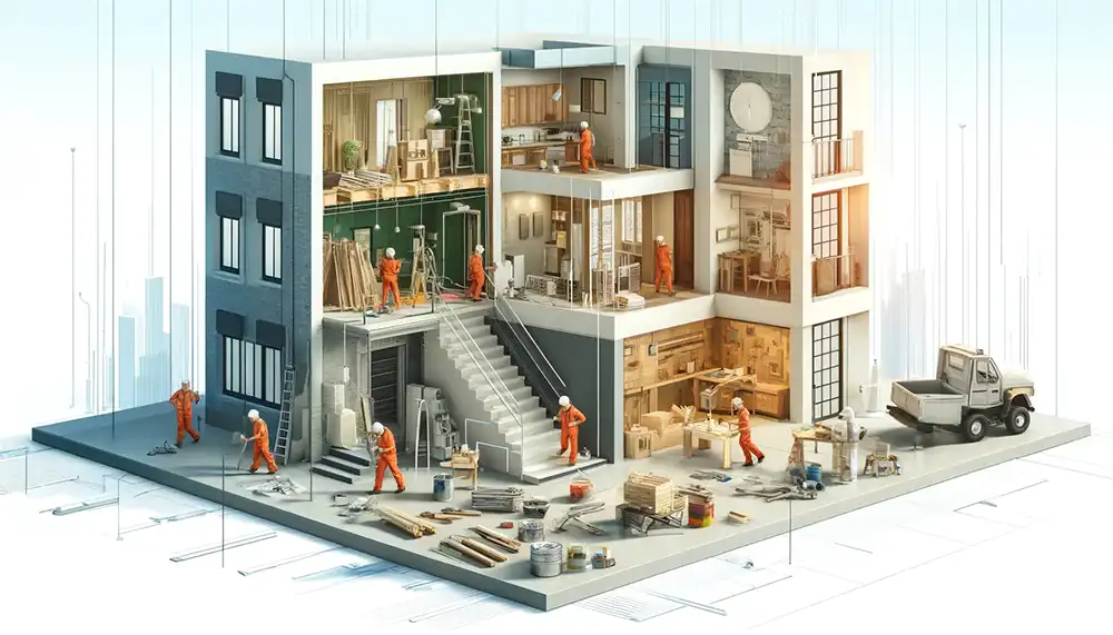 بازسازی ویلای قدیمی