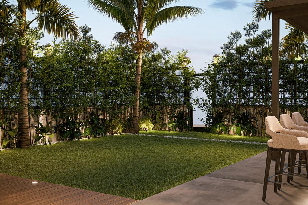 ساخت ویلا در باغ