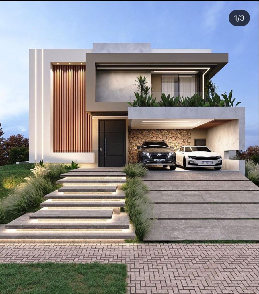 طراحی خانه ویلایی سه خواب